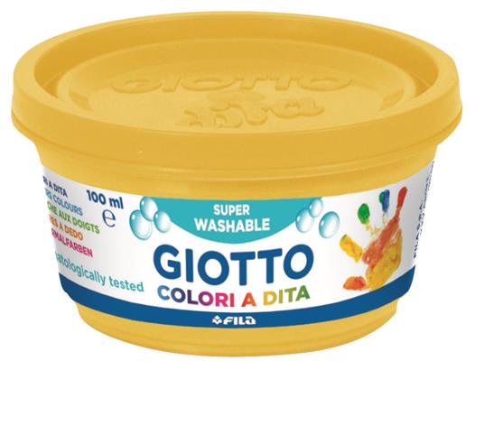 Tempera Giotto Colori a Dita - 6x100 ml - 106