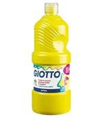 Tempera pronta Giotto qualità extra. Flacone 500 ml. Giallo primario