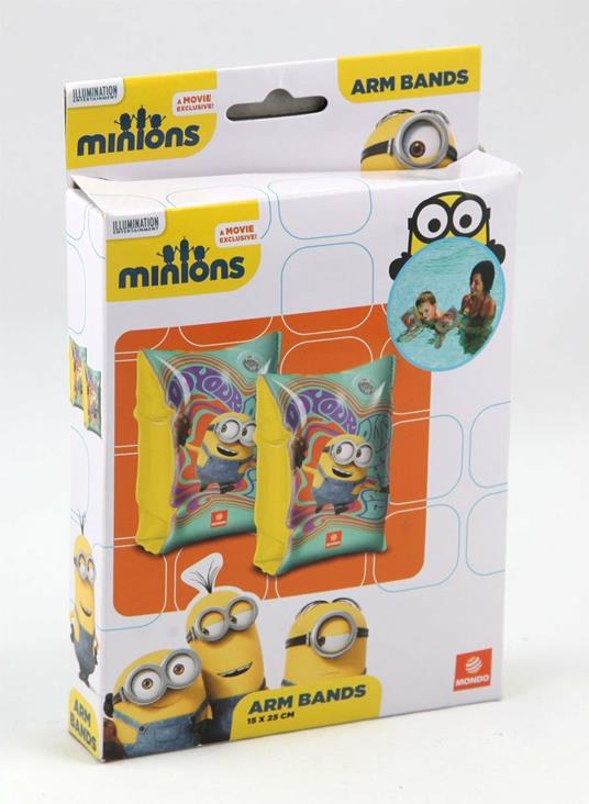 Mondo A1500347. Cattivissimo Me Minion Braccioli per Nuoto 25X15 Cm - 5