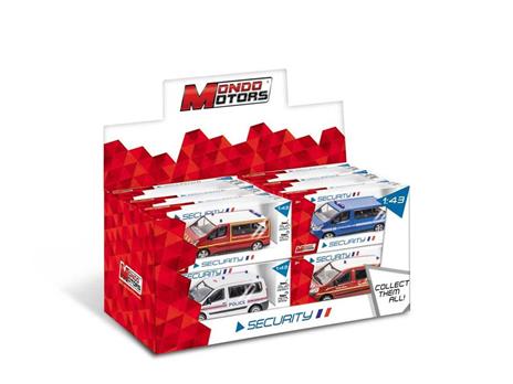 Utility Van Security Francia 1. 43 Assortimento
