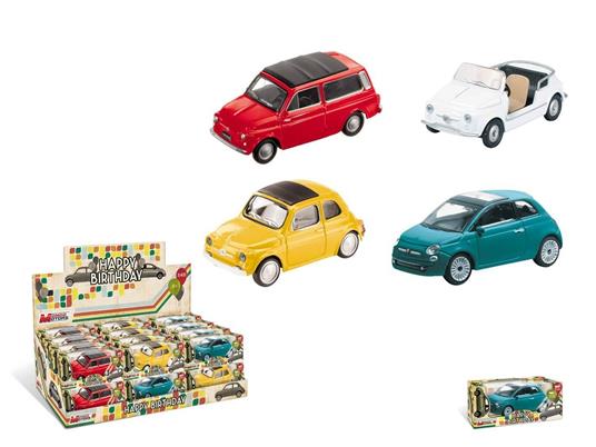 Mondo 53211. Assortimento Buon Compleanno Fiat 500