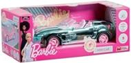 Auto Radiocomandata Barbie Mini Car 1:24 Light Blue Chromed