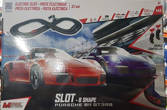 Porsche Pista Elettrica 3,6M. Circuito A 8