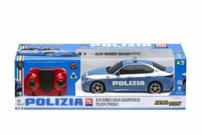 Re.El Toys 2200. Alfa Giulia Polizia 1:24 - 4