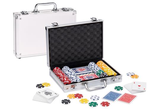 Valigetta Alluminio - 200 Fiches