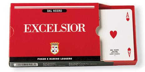 Carte da gioco Ramino Excelsior blister