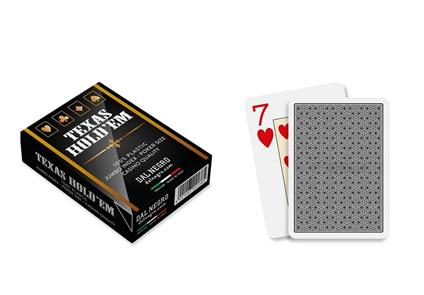 Carte Texas Hold'Em Casino Quality - Mazzo Nero