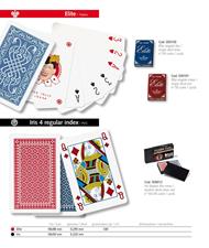 Carte Da Gioco Bridge Elite A1 Rosso