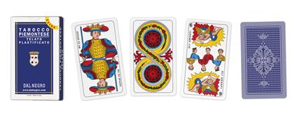 Tarocco Piemontese 78 R. Extra Blu Duplex Rinforzato
