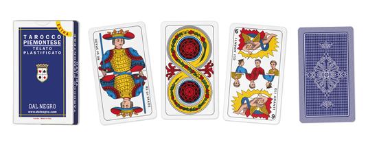 Tarocco Piemontese 78 R. Extra Blu Duplex Rinforzato