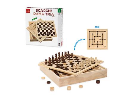 Scacchi Dama Tria Top