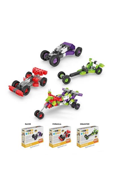 Stem Heroes Speedsters. 3 Modelli