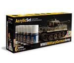 Mezzi Militari WWII German Army (6 Boccette Incluse) (433AP)
