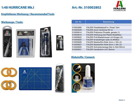 Hurricane Mk.I Battle Of Britain 80th Ann. Scala 1/48 (IT2802) - 6