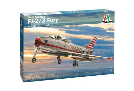 Italeri North American FJ-2/3 Fu 1:48 Kit di montaggio Aereo ad ala fissa