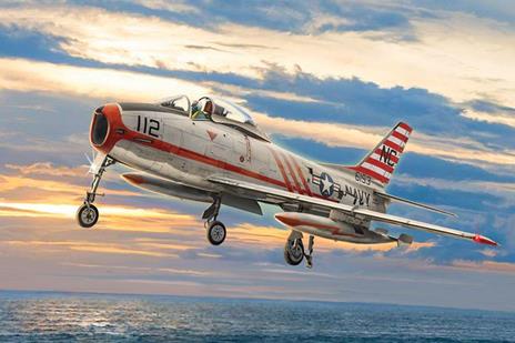 Italeri North American FJ-2/3 Fu 1:48 Kit di montaggio Aereo ad ala fissa - 6