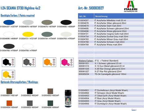 1/24 SCANIA S730 HIGHLINE 4x2 - 2