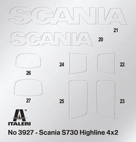 1/24 SCANIA S730 HIGHLINE 4x2 - 4