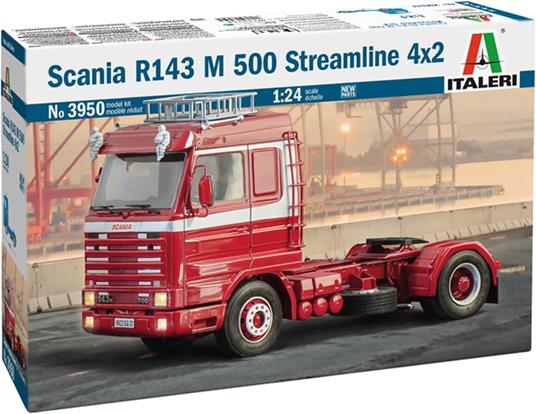Scania R143 M 500 Streamline 4x2 Nuove Parti - Super Decal Per 2 Versioni