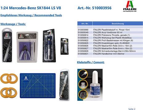 1/24 Mercedes Benz SK 1844LS V8 - 4