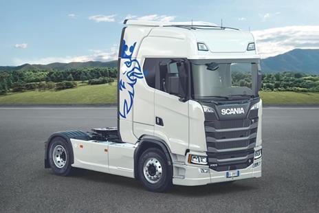 Scania 770S V8 White Cab