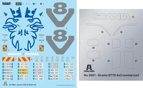 Scania 770S V8 White Cab - 3