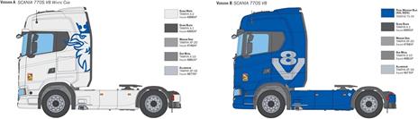 Scania 770S V8 White Cab - 4