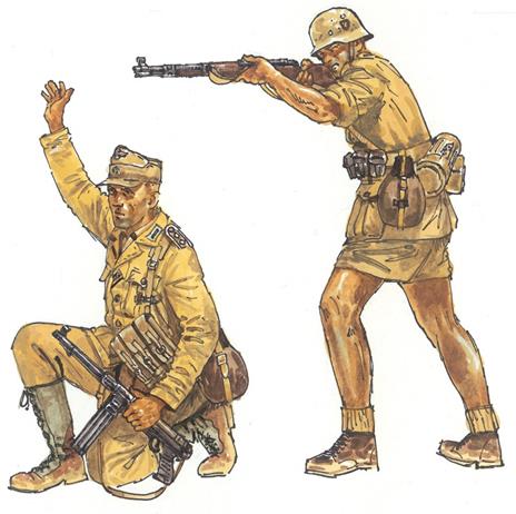 Soldatini Afrika Corps tedeschi - 3