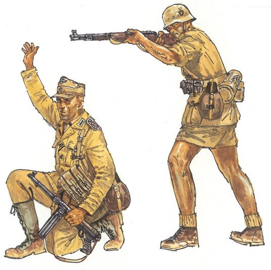 Soldatini Afrika Corps tedeschi - 3