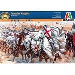 Templar Knights Cavalieri Templari Figure Plastic Kit 1:72 Model IT6125
