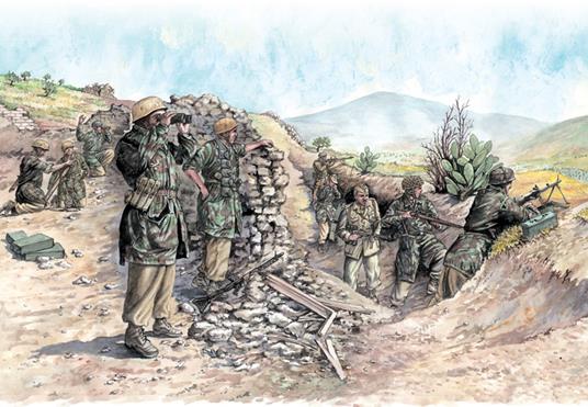 Soldatini paracadutisti tedeschi (uniforme tropicale) - 6