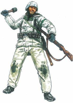 Soldatini Italeri It6151 German Infantry (Winter Uniform) Kit 1:72 - 5