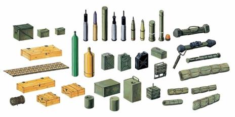 Modern Battle Accessories Plastic Kit 1:35 Model IT6423 - 4