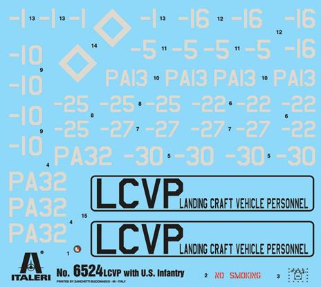 Mezzo militare Lcvp With Us Infantry (6524S) - 3