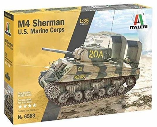 M-4 Sherman U.S. Marines Corps Scala 1/35 (IT6583)