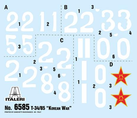 1/35 T-34/85 Korean War - 3