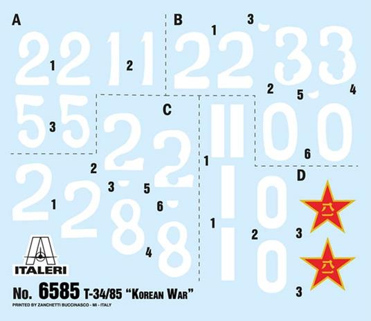 1/35 T-34/85 Korean War - 3