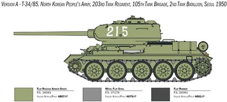 1/35 T-34/85 Korean War - 4