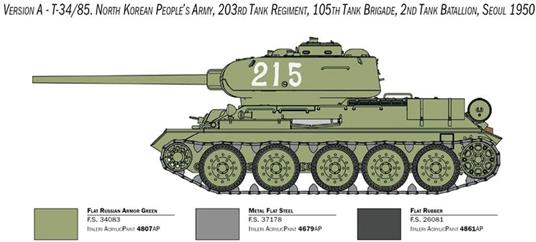 1/35 T-34/85 Korean War - 4