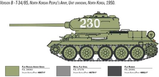 1/35 T-34/85 Korean War - 5