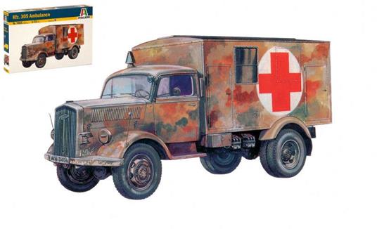 Ambulanza Kfz.305 1/72 (IT7055)
