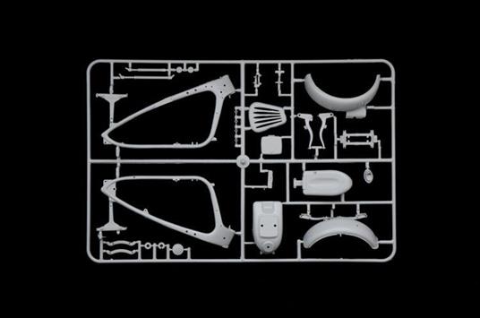 Italeri ZUNDAPP KS 750 with Sidecar 1:9 Kit di montaggio Motocicletta - 14
