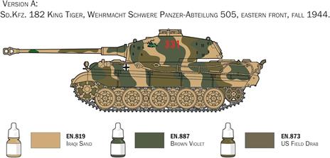 King Tiger Complete Set (IT72005) +14 - 5