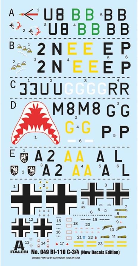 Bf-110 C-3/C-4 Zerstorer - 2