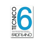 Album Disegno Fabriano Tecnico 6 Ff.20 Ruvido 25X35