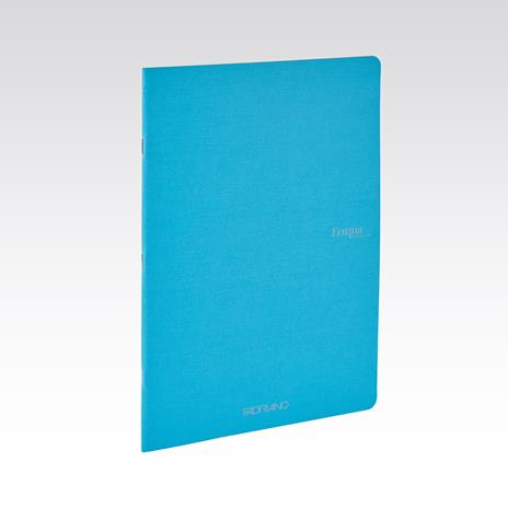 Quaderno Ecoqua Pm A4 5 Mm Turchese 40 Ff - 2