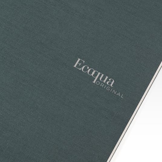 Quaderno Ecoqua Pm A4 Rigato Royal Green 40 Ff - 3