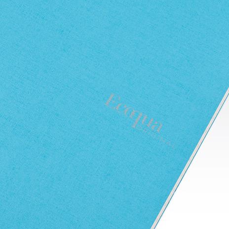 Quaderno Ecoqua Pm A4 Rigato Turchese 40 Ff - 3