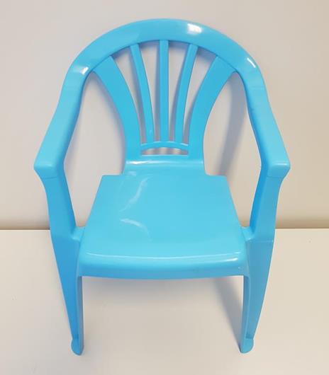 Sedia in plastica 3 colori