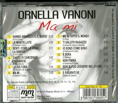 Ma mì - CD Audio di Ornella Vanoni - 2